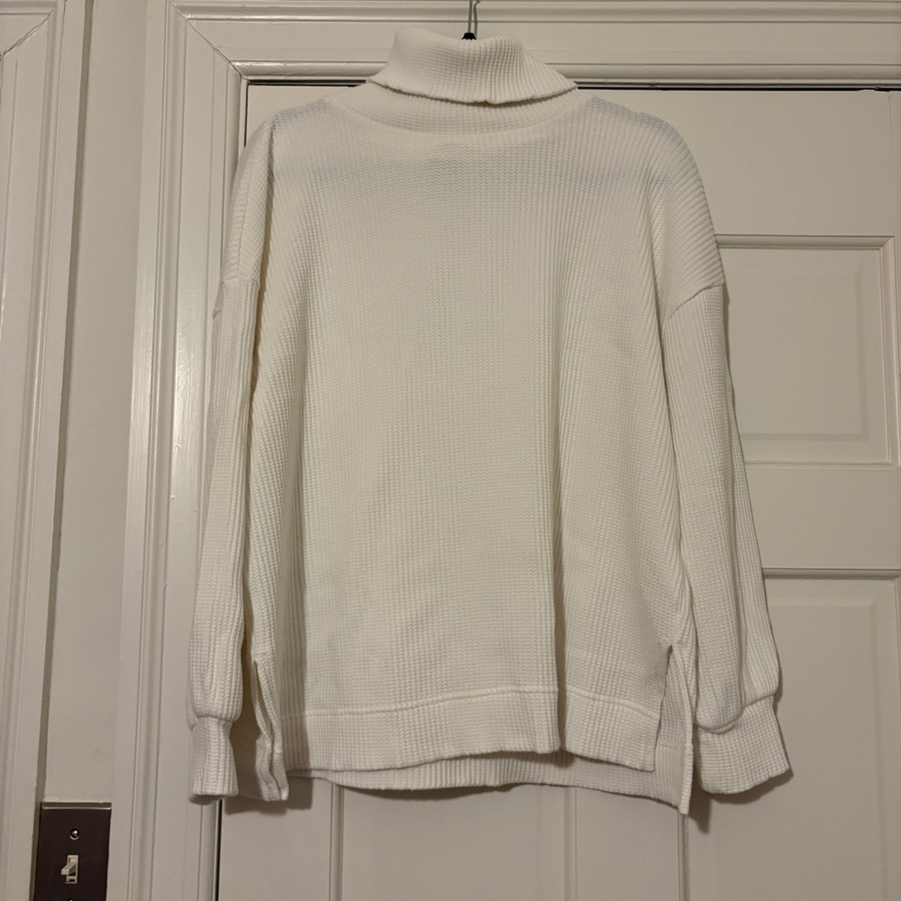 GAP Cream Turtleneck Sweater